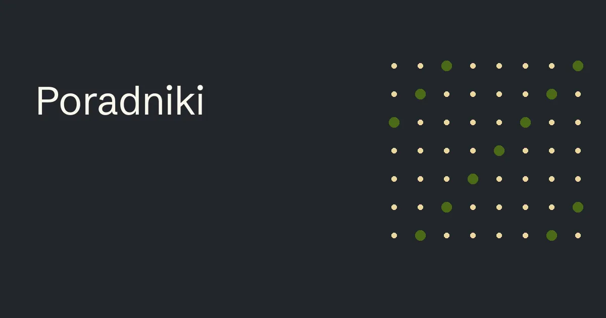 Poradniki